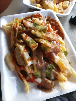 بطاطس وعصير إل جي